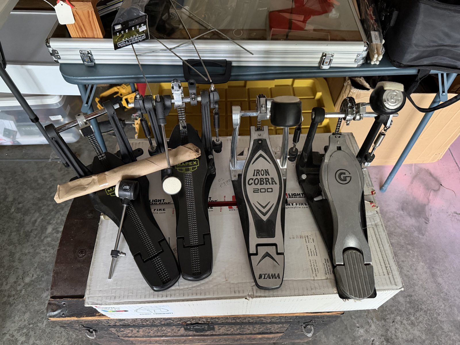 Many Bass Drum Kick Pedals. Make Offer