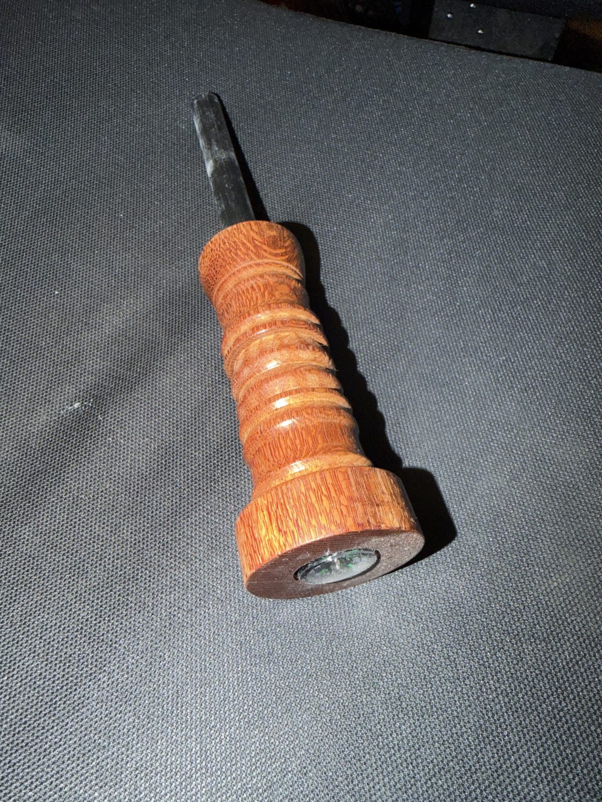 Handmade Fire Starter with Compass