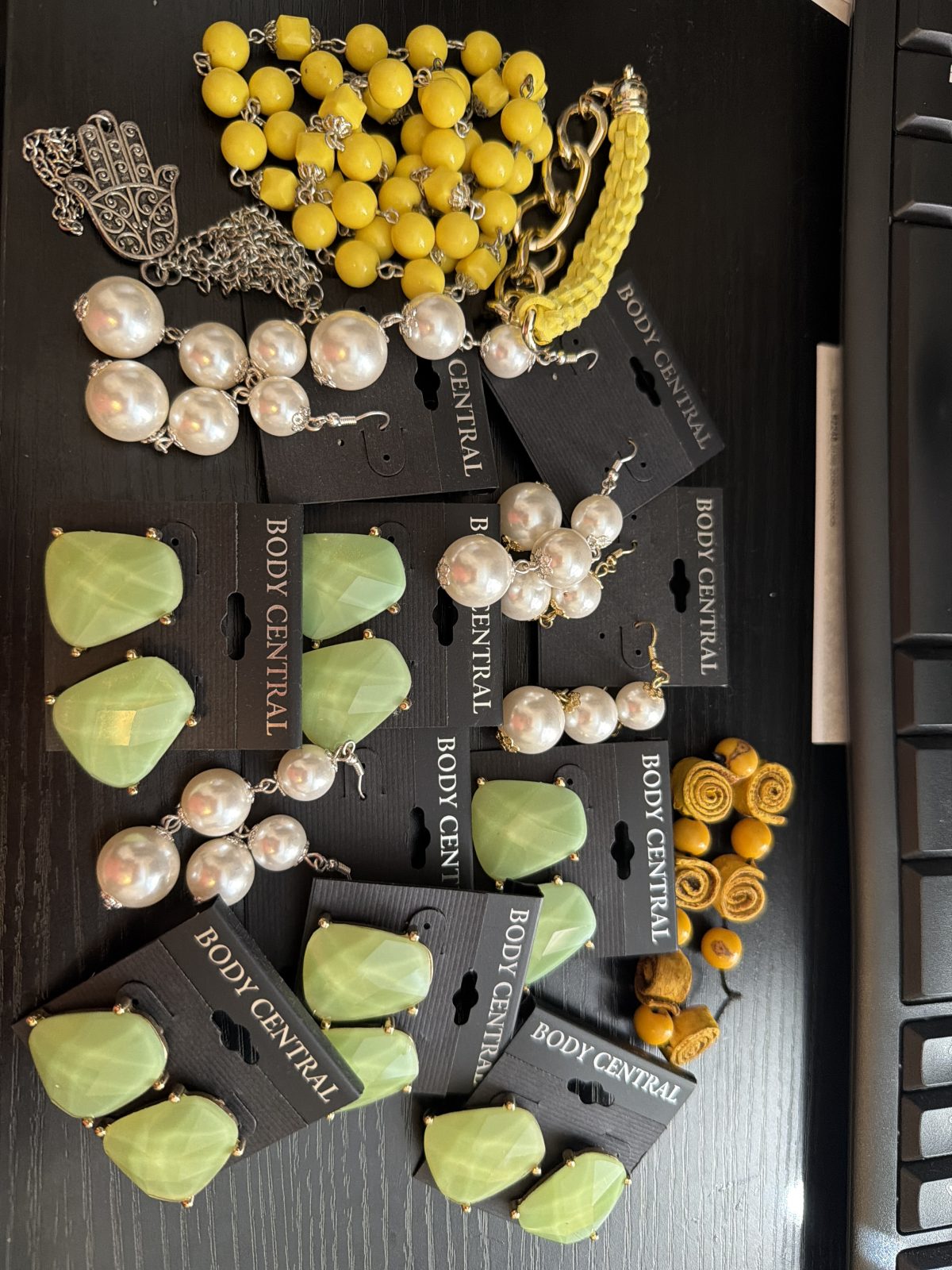 Lot of Earrings and bracelets