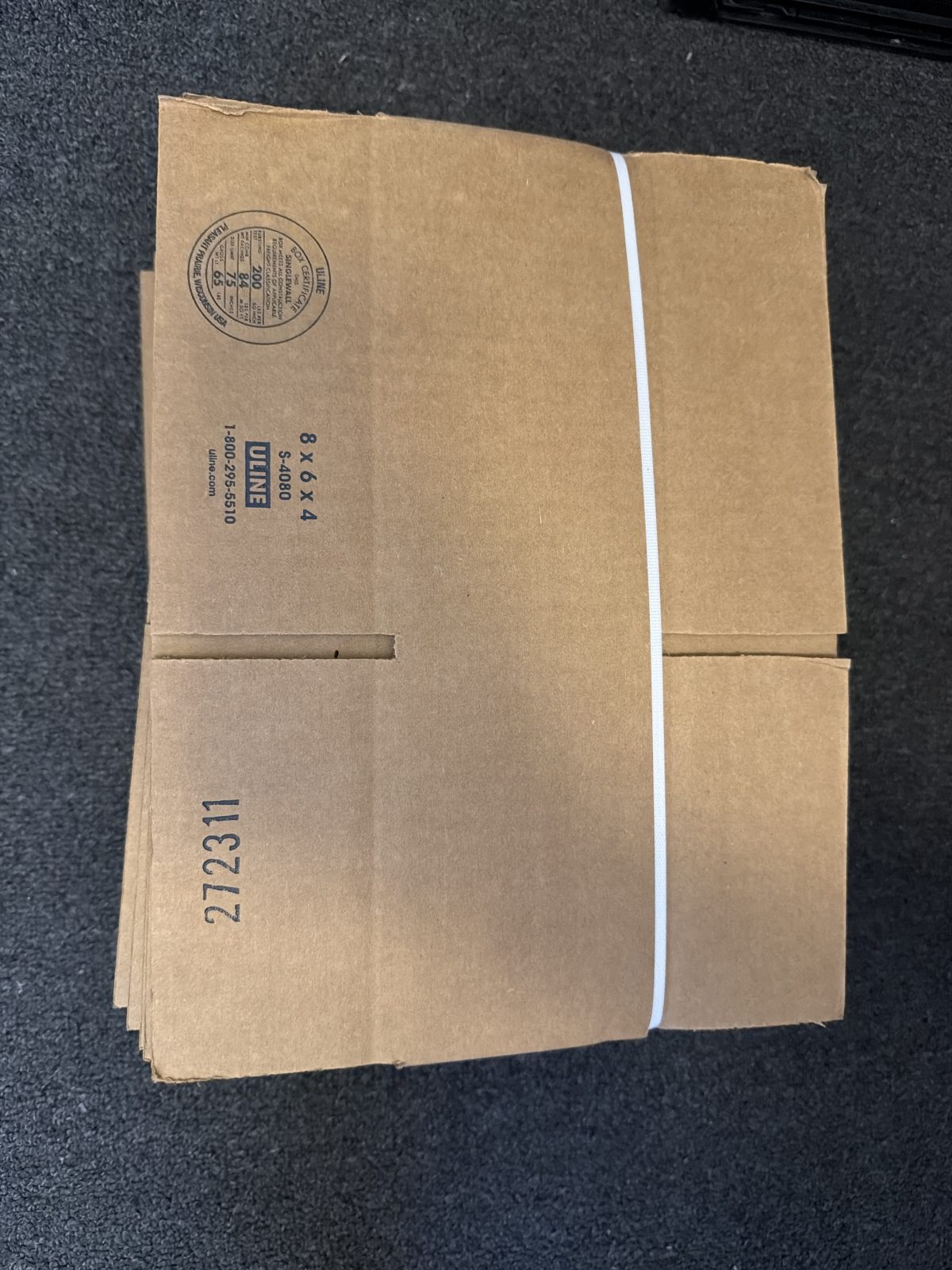 Pack of 25 8x6x4 Boxes