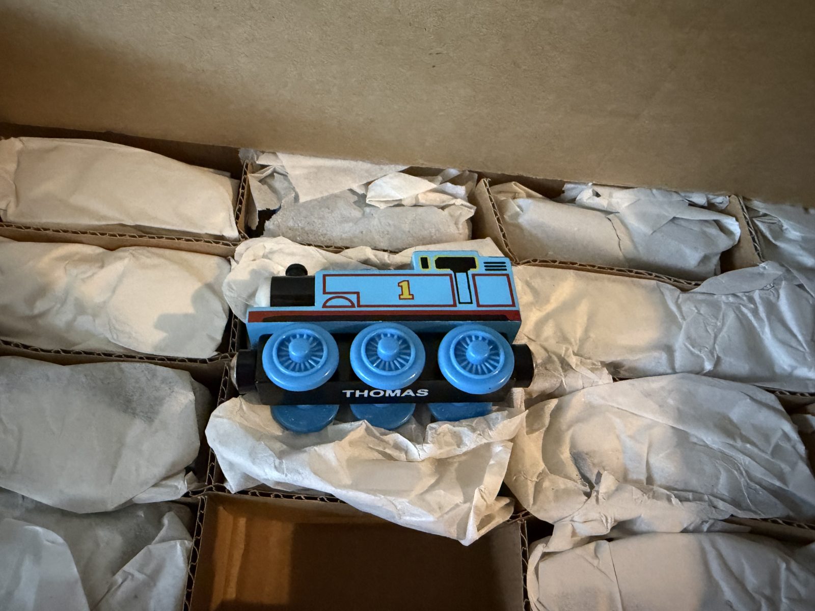 Wooden Thomas & Friends Thomas and Limited Unpainted